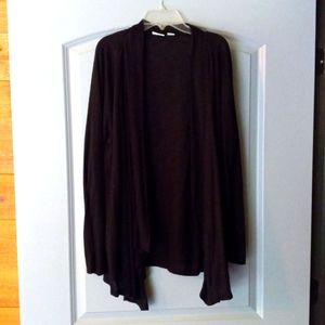 Cato long sleeve dark brown shrug XL
